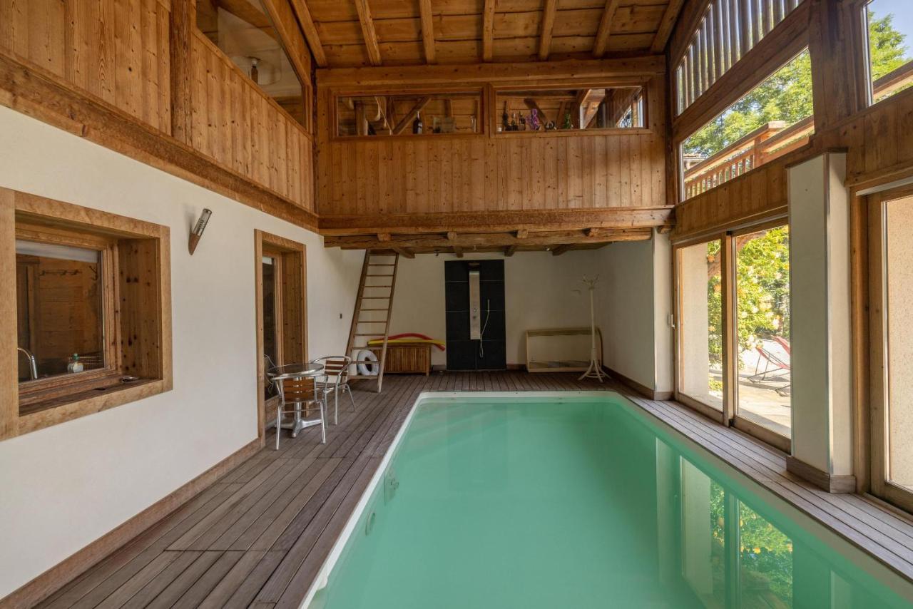 Ferme De Faustine 1 - Piscine Saint-Gervais-les-Bains Exterior foto