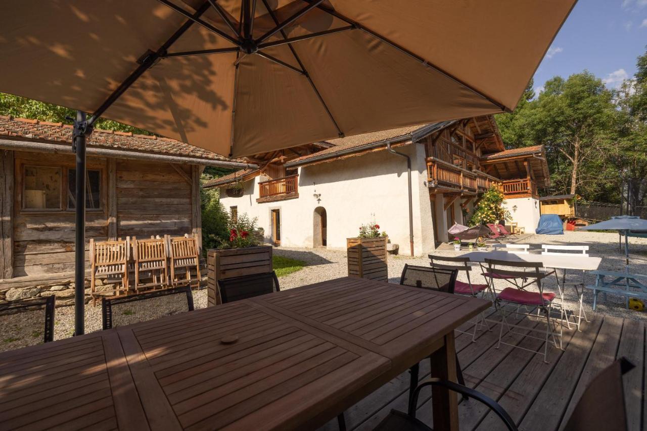 Ferme De Faustine 1 - Piscine Saint-Gervais-les-Bains Exterior foto